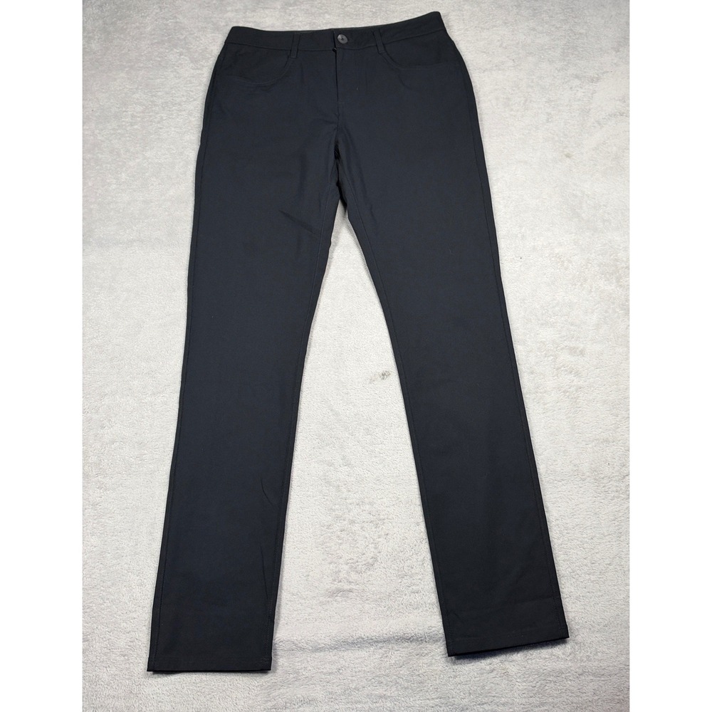 Vuori Meta Pant Mens 30 Black V430 Technical Performance Trousers Slim Fit - Picture 4 of 11